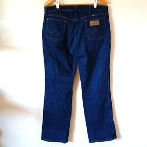 Vintage Wrangler Classic Cowboy Jeans Leather Patch 36x30